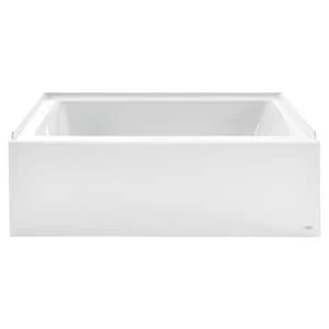 Cheapest 🔥 American Standard Studio® 60 x 30 in. Soaker Alcove Bathtub with Right Drain in White ⌛
