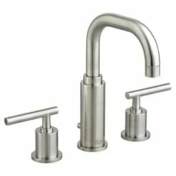 Cheapest 💯 American Standard Serin® Two Handle Widespread Bathroom Sink Faucet in Brushed Nickel 🧨