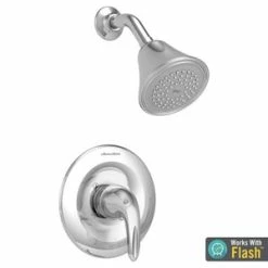 Promo 🥰 American Standard Reliant 3® Single Handle Single Function Shower Faucet in Polished Chrome (Trim Only) ❤️