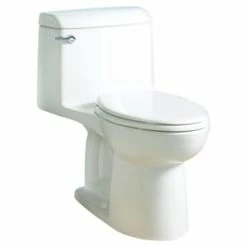 Outlet 🥰 American Standard Champion® 1.6 gpf Elongated One Piece Toilet with Left-Hand Trip Lever in White 🔔