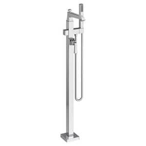 Buy 👍 American Standard Town Square® S Single Handle Lever Floor Mount Filler in Polished Chrome (Trim Only) ✨