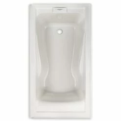 Brand new ⌛ American Standard Evolution® 60 x 32 in. Soaker Drop-In Bathtub with Reversible Drain in White 👍