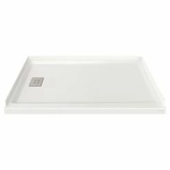 Deals 👏 American Standard Studio 60 in. Rectangle Shower Base in White 👍