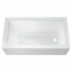 Best Sale 😉 American Standard Town Square® S 60 x 30 in. Soaker Alcove Bathtub Right Drain in White 🥰