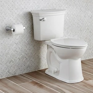 Coupon 😍 American Standard ActiClean™ 1.28 gpf Elongated Right Height Two Piece Toilet with Left-Hand Trip Lever in White ❤️ - Image 2