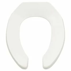 New 🥰 American Standard Elongated Open Front Toilet Seat in White ❤️