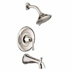 Best Pirce 🌟 American Standard Estate® Single Handle Multi Bathtub & Shower Faucet in Polished Nickel Trim Only ⭐
