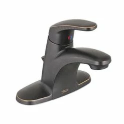 Cheapest 💯 American Standard Colony® Pro Single Handle Centerset Bathroom Sink Faucet with Pop-Up Drain Assembly in Legacy Bronze 💯