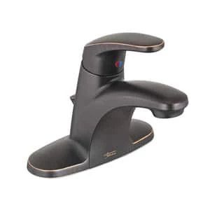 Cheapest 💯 American Standard Colony® Pro Single Handle Centerset Bathroom Sink Faucet with Pop-Up Drain Assembly in Legacy Bronze 💯 - Image 2