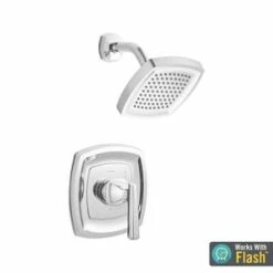 Outlet 🔥 American Standard Edgemere® Single Handle Single Function Shower Faucet in Polished Chrome 💯