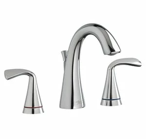 Budget 🎁 American Standard Fluent™ Two Handle Widespread Bathroom Sink Faucet in Polished Chrome ✨