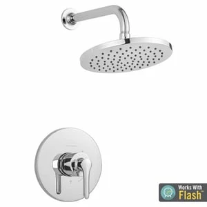 New 🎉 American Standard Studio® S Single Handle Bathtub & Shower Faucet in Polished Chrome (Trim Only) 🌟