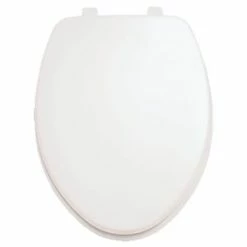 Best Pirce 🔔 American Standard Laurel™ Elongated Closed Front Toilet Seat with Cover in White 🎉