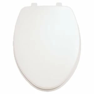 Best Pirce 🔔 American Standard Laurel™ Elongated Closed Front Toilet Seat with Cover in White 🎉