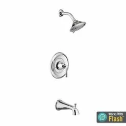 Best Pirce ✔️ American Standard Estate® Single Handle Multi Function Bathtub & Shower Faucet in Polished Chrome (Trim Only) ⭐