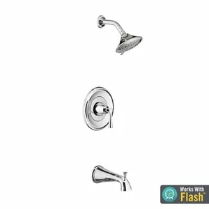 Best Pirce ✔️ American Standard Estate® Single Handle Multi Function Bathtub & Shower Faucet in Polished Chrome (Trim Only) ⭐