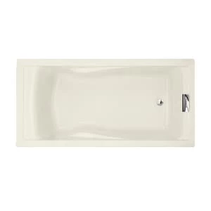 Top 10 😉 American Standard Evolution® 72 x 36 in. Soaker Drop-In Bathtub with Right Drain in Linen ❤️