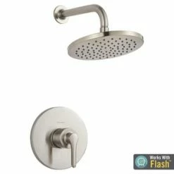 Discount ✔️ American Standard Studio® S Single Handle Bathtub & Shower Faucet in PVD Brushed Nickel (Trim Only) ✔️