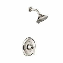 Budget 🤩 American Standard Estate® Single Handle Multi Function Shower Faucet in Polished Nickel (Trim Only) 💯