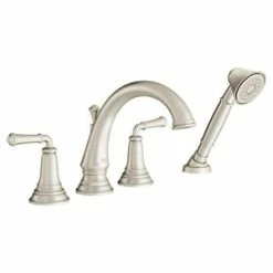 Top 10 ⌛ American Standard Delancey® Two Handle Roman Tub Faucet in Brushed Nickel Trim Only 🌟