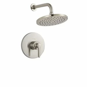 Outlet 🧨 American Standard Studio® S Single Handle Single Shower Faucet in Brushed Nickel Trim Only 🎉