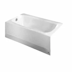 Best Pirce 🎁 American Standard Cambridge™ 60 x 32 in. Soaker Alcove Bathtub with Left Drain in Arctic 🎁