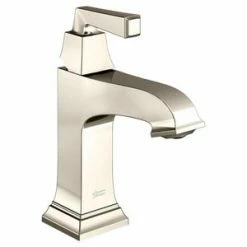 Best Pirce 💯 American Standard Town Square® S Single Handle Monoblock Bathroom Sink Faucet in PVD Polished Nickel 🔥