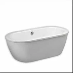 Cheap 😀 American Standard Cadet® 66 x 32 in. Freestanding Bathtub with Center Drain in Arctic White 👍
