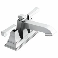 Discount 🔔 American Standard Town Square® S Two Handle Centerset Bathroom Sink Faucet in Polished Chrome 😍