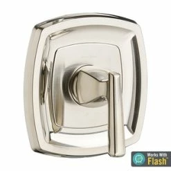 Discount ⭐ American Standard Edgemere® Single Handle Single Function Shower Faucet in Brushed Nickel Trim Only 🛒