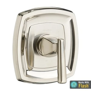 Discount ⭐ American Standard Edgemere® Single Handle Single Function Shower Faucet in Brushed Nickel Trim Only 🛒