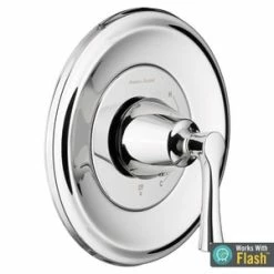 Deals 😀 American Standard Serin® Single Handle Single Function Shower Faucet in Polished Chrome Trim Only ✔️