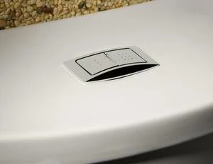 Promo ❤️ American Standard H2Optimum™ 1.28 gpf Dual Flush Toilet Tank in Linen ✔️ - Image 2