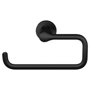 Deals 🔔 American Standard Studio S® Rectangular Open Wall Mount Towel Ring in Matte Black 😉 - Image 2