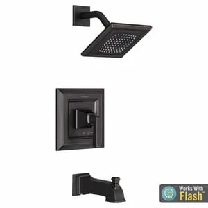 Brand new 🛒 American Standard Town Square® S Single Handle Single Shower Faucet in Legacy Bronze Trim Only 😍
