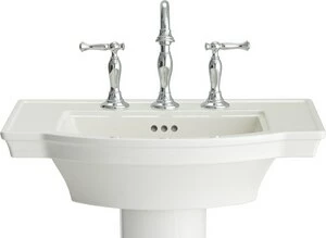 Deals 🎁 American Standard Estate® Pedestal Bathroom Sink in Linen 👍
