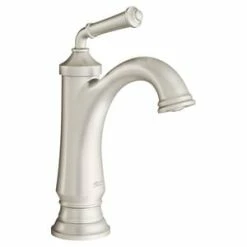 Coupon 😀 American Standard Delancey® Single Handle Monoblock Bathroom Sink Faucet in Brushed Nickel 🔔