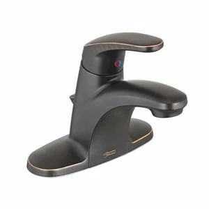 Promo 👍 American Standard Colony® Pro Single Handle Centerset Bathroom Sink Faucet in Legacy Bronze 🎁