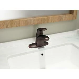Promo 👍 American Standard Colony® Pro Single Handle Centerset Bathroom Sink Faucet in Legacy Bronze 🎁 - Image 2