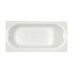 Hot Sale 😍 American Standard Princeton™ 60 x 30 in. Soaker Alcove Bathtub Left Drain in White 👏