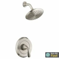 Coupon 😀 American Standard Fluent® Single Handle Single Shower Faucet in Brushed Nickel Trim Only 😍