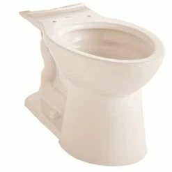 Budget 👏 American Standard Heritage™ Vormax™ Right Height® 1.28 gpf Vitreous China Elongated Toilet Bowl for 4270A.104 Toilet Tank (Less Seat) in Linen ⭐