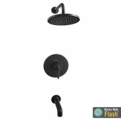Wholesale 😀 American Standard Studio® S Single Handle Single Shower Faucet in Matte Black Trim Only 👍