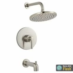 Hot Sale 😍 American Standard Studio® S Single Handle Single Shower Faucet in Brushed Nickel Trim Only 🔥