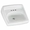 Best deal 🧨 American Standard Lucerne™ 2-Hole Wall Mount Lavatory Sink in White 😀