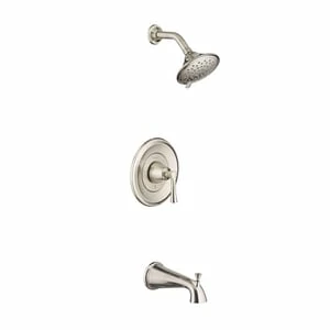 Discount 🌟 American Standard Estate® Single Handle Multi Shower Faucet in Brushed Nickel Trim Only ⌛