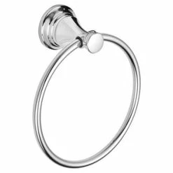Best Pirce 🔔 American Standard Delancey® Round Closed Towel Ring in Polished Chrome 👍