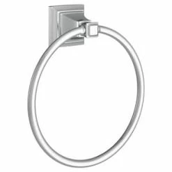 Budget 🎉 American Standard TS Series Round Closed Towel Ring in Polished Chrome 🎁