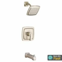 Deals 😉 American Standard Townsend® Single Handle Single Function Bathtub & Shower Faucet in Brushed Nickel (Trim Only) 🌟