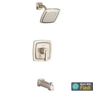 Deals 😉 American Standard Townsend® Single Handle Single Function Bathtub & Shower Faucet in Brushed Nickel (Trim Only) 🌟